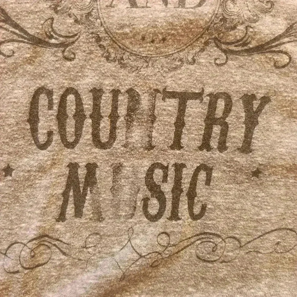 V-Neck Short Sleeve Graphic T-Shirt, XL - Picture 6 of 7